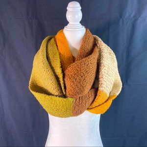 Autumn colors winter scarf